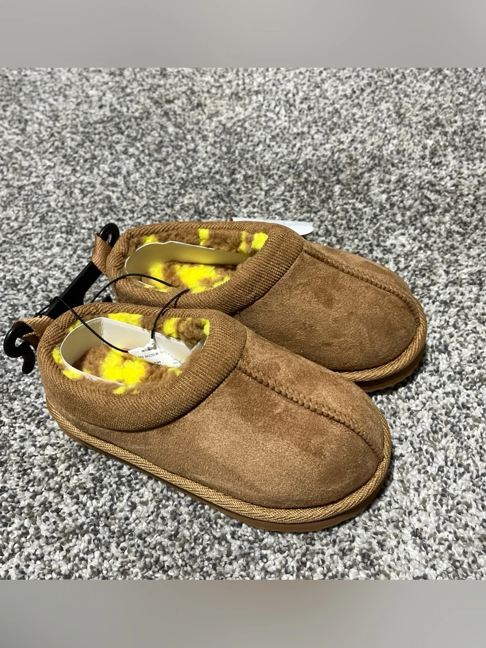 NWT Wonder Nation Toddler Girls Slippers Clog Cozy Sz 9-10